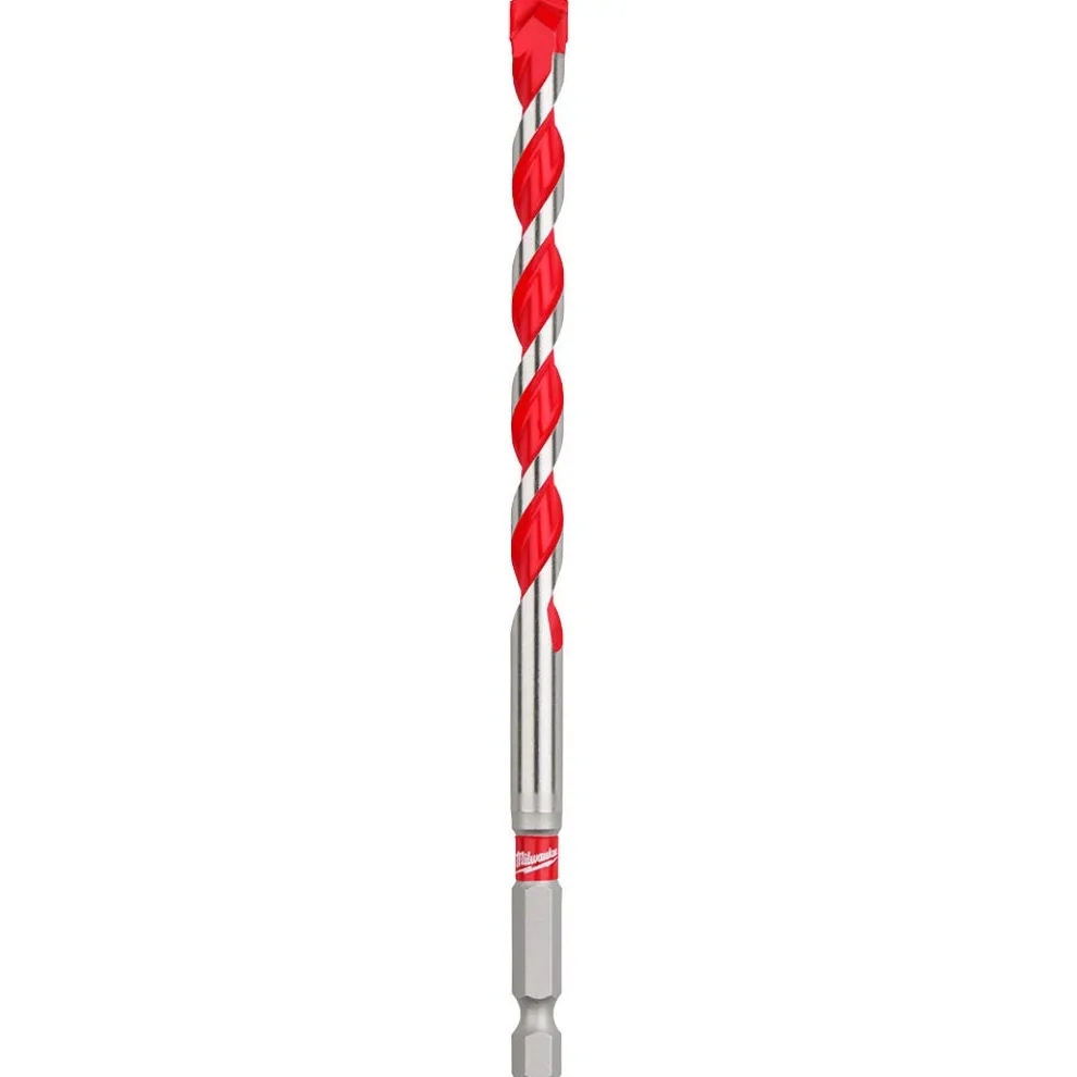 Milwaukee 5/16" x 4" x 6" SHOCKWAVE Impact Duty Carbide Hammer Drill Bit 48-20-9016