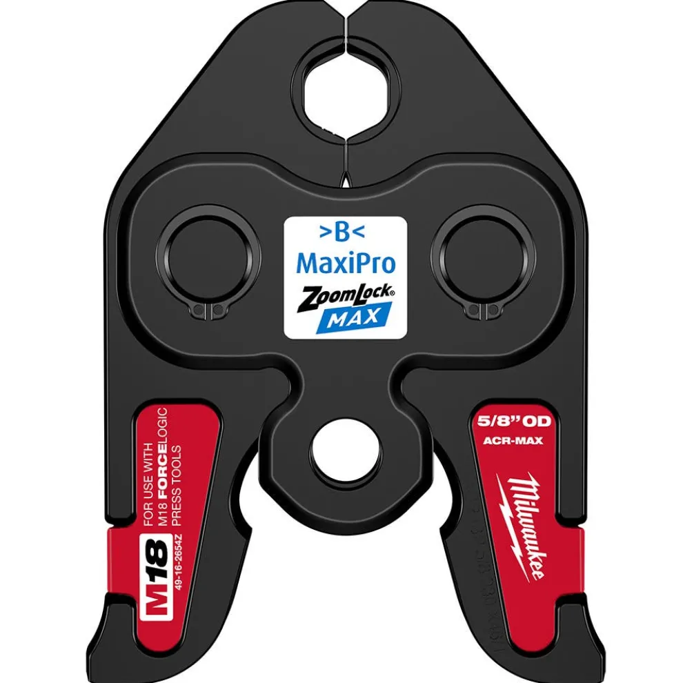 Milwaukee 5/8" ZoomLock MAX Press Jaw for M18 FORCE LOGIC Press Tools 49-16-2654Z