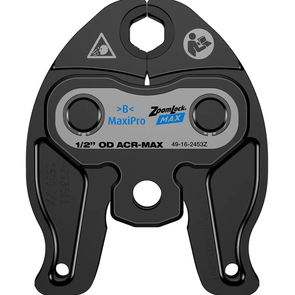 Milwaukee 1/2" ZoomLock MAX Press Jaw for M12 FORCE LOGIC Press Tools 49-16-2453Z