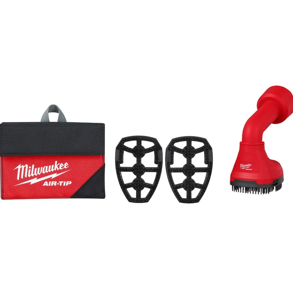 Milwaukee AIR-TIP Swiveling Palm Brush Vacuum Attachment 49-90-2020