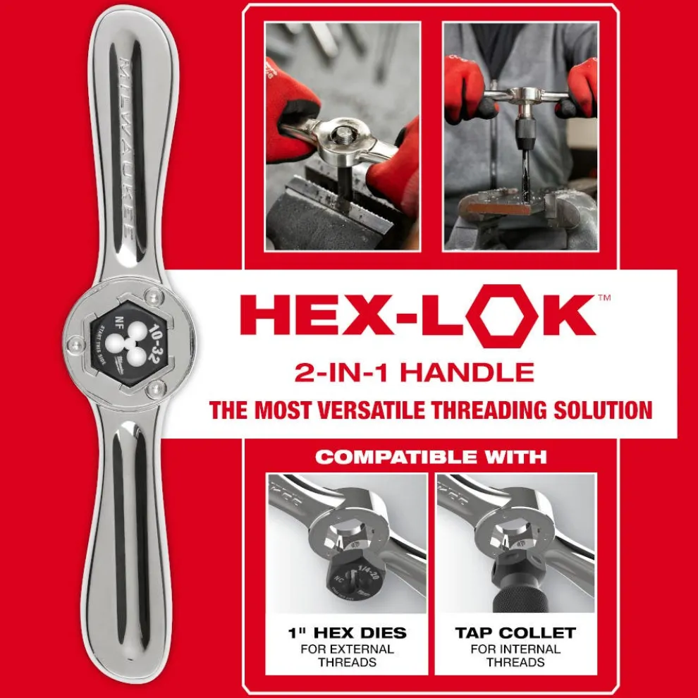 Milwaukee Hex-LOK 2-in-1 Tap and Die Threading Handle? 49-57-5002