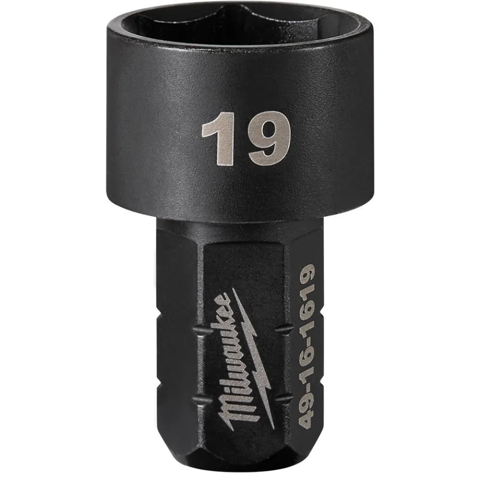 Milwaukee INSIDER Box Ratchet Socket 6 Point 19mm 49-16-1619