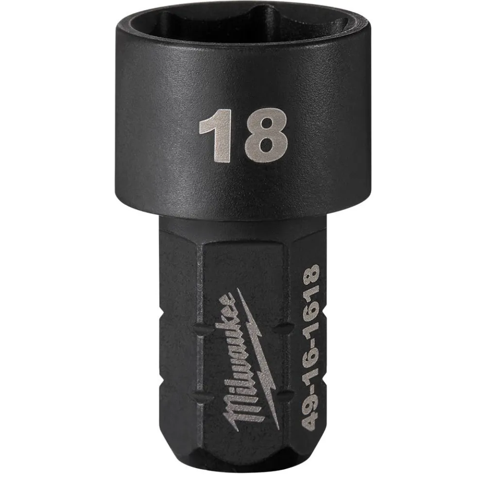Milwaukee INSIDER Box Ratchet Socket 6 Point 18mm 49-16-1618