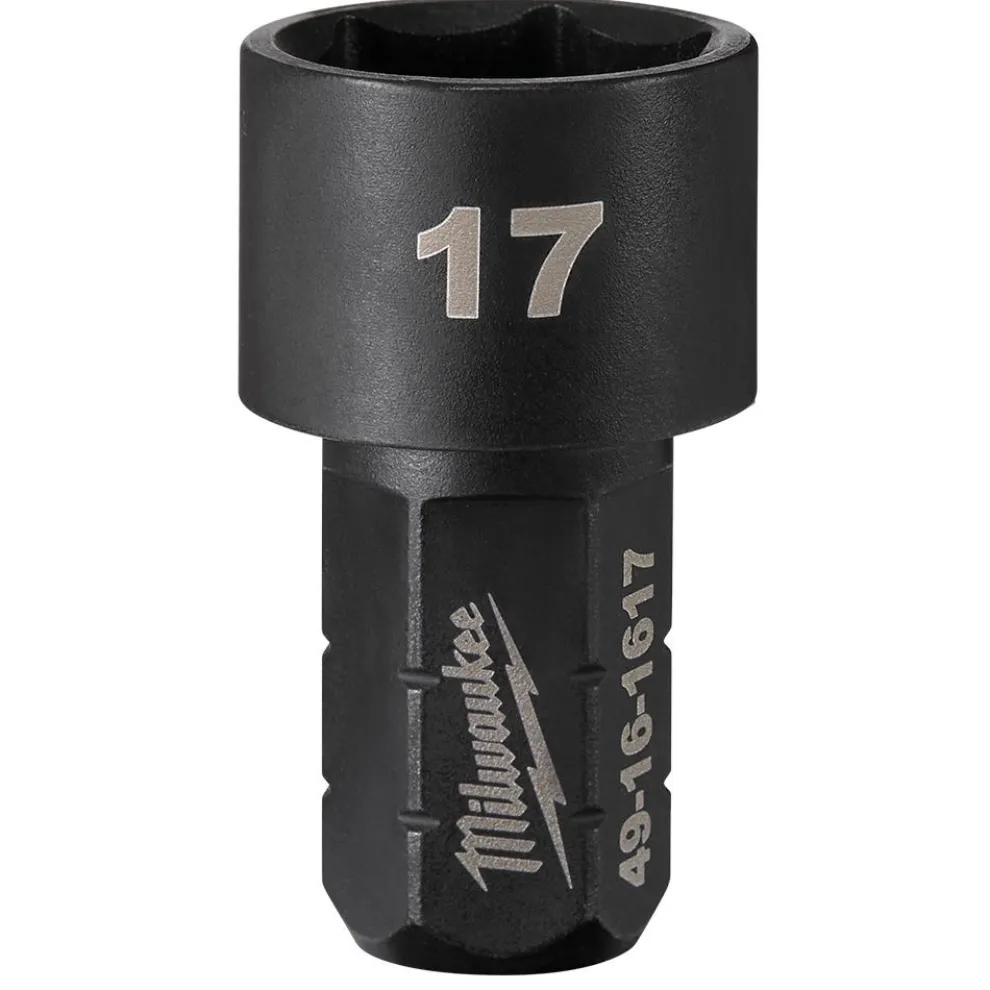 Milwaukee INSIDER Box Ratchet Socket 6 Point 17mm 49-16-1617