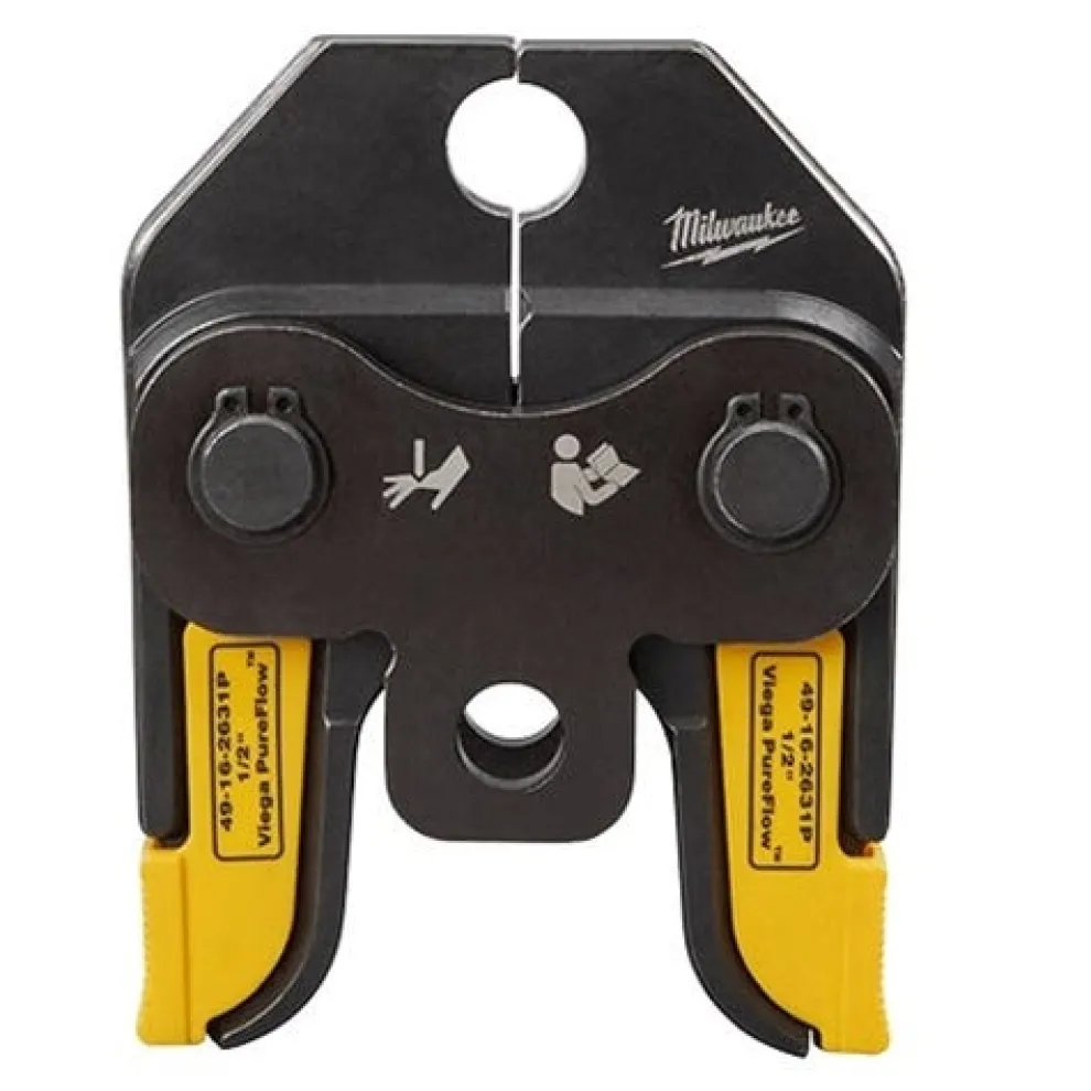 Milwaukee M18 1/2" Viega PureFlow Jaw for M18 Short Throw Press Tool 49-16-2631P