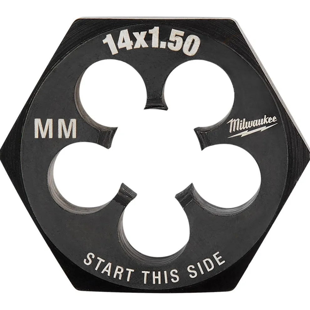 Milwaukee M14-1.50 mm 1-7/16" Hex Threading Die 49-57-5366