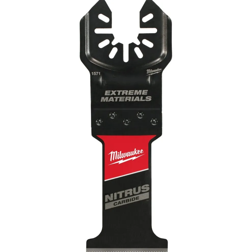 Milwaukee NITRUS CARBIDE Extreme Materials Universal Fit OPEN-LOK Multi-Tool Blade 3PK 49-25-1573