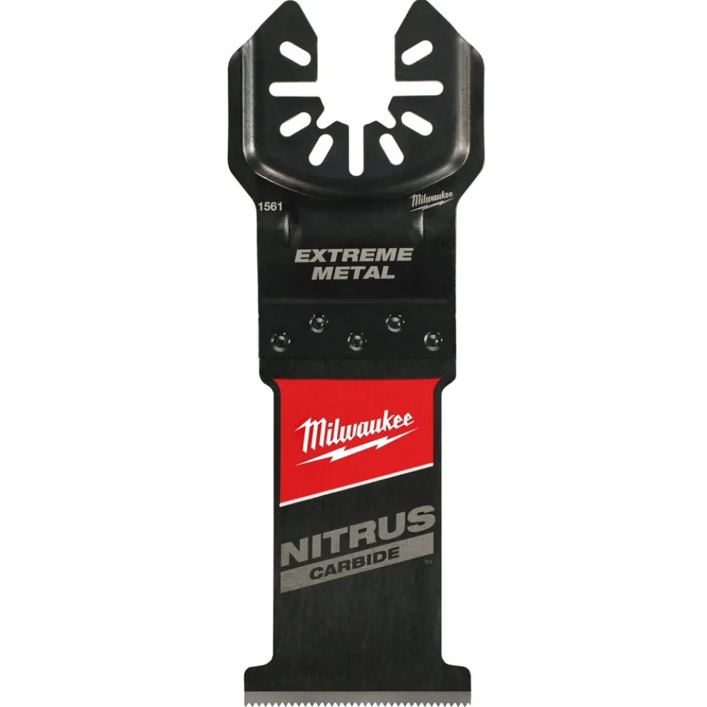Milwaukee NITRUS CARBIDE Extreme Metal Universal Fit OPEN-LOK Multi-Tool Blade 5PK 49-25-1565