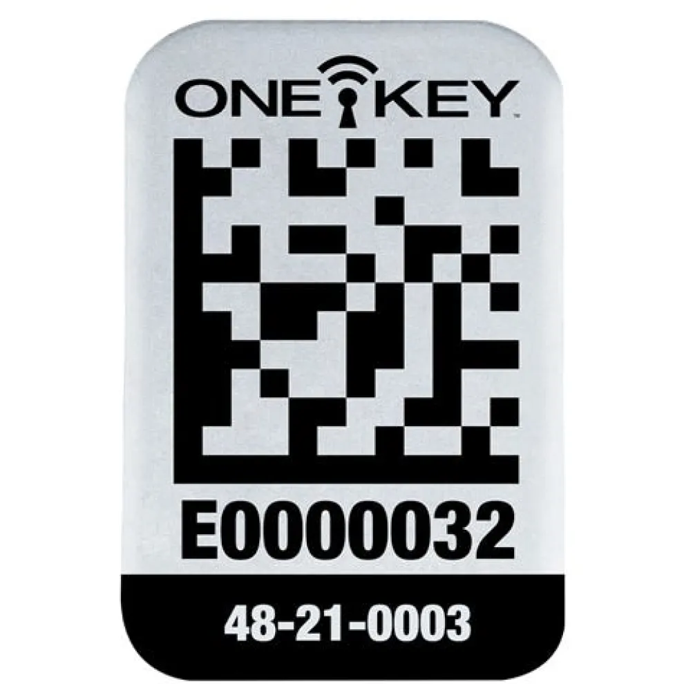 Milwaukee ONE-KEY Asset ID Tag Small Metal Surface (100 Piece) 48-21-0003
