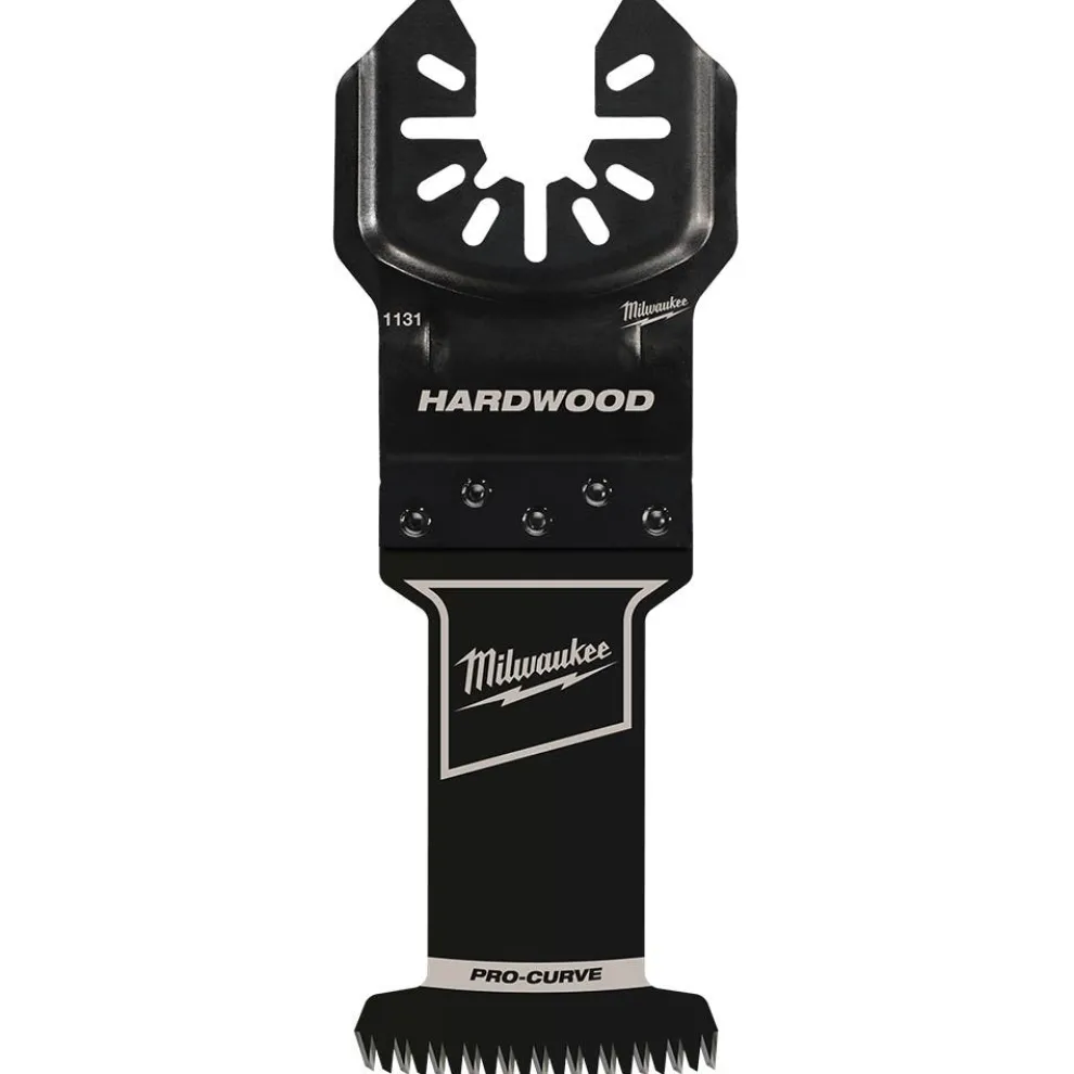 Milwaukee OPEN-LOK 1-3/8" HCS Japanese Tooth PRO-CURVE Hardwood Multi-Tool Blades 25PK 49-25-1138