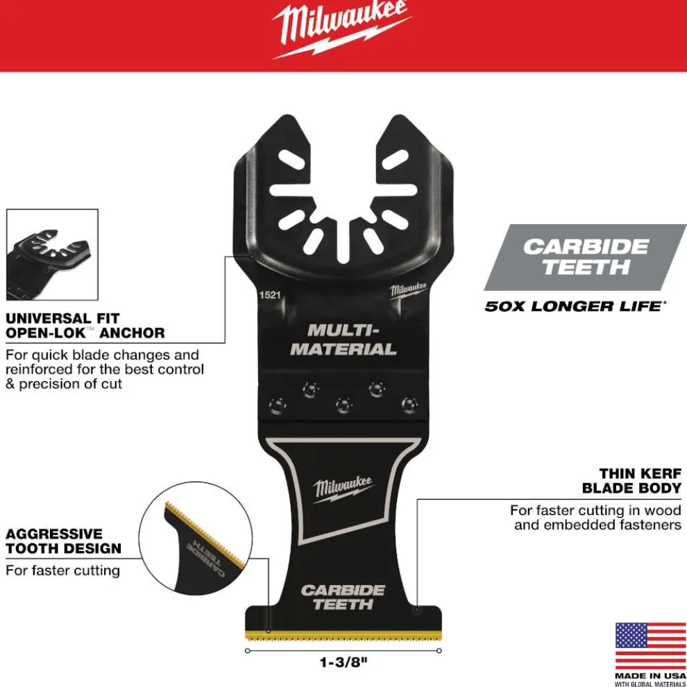 Milwaukee OPEN-LOK 1-3/8