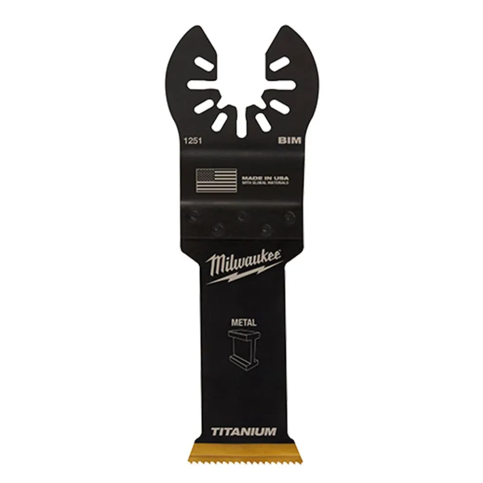 Milwaukee OPEN-LOK 1-1/8" Titanium Enhanced Bi-Metal Blades 3pk 49-25-1253