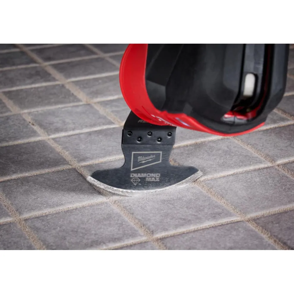 Milwaukee OPEN-LOK DIAMOND MAX Diamond Grit Grout Removal Multi-Tool Blade 5PK 49-25-2275