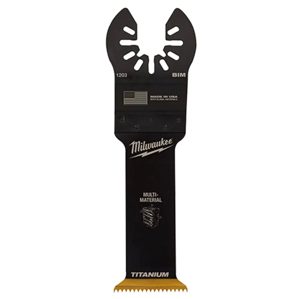 Milwaukee OPEN-LOK 1-1/4" Titanium Enhanced Bi-Metal Multi-Material Blade 1pk 49-25-1203