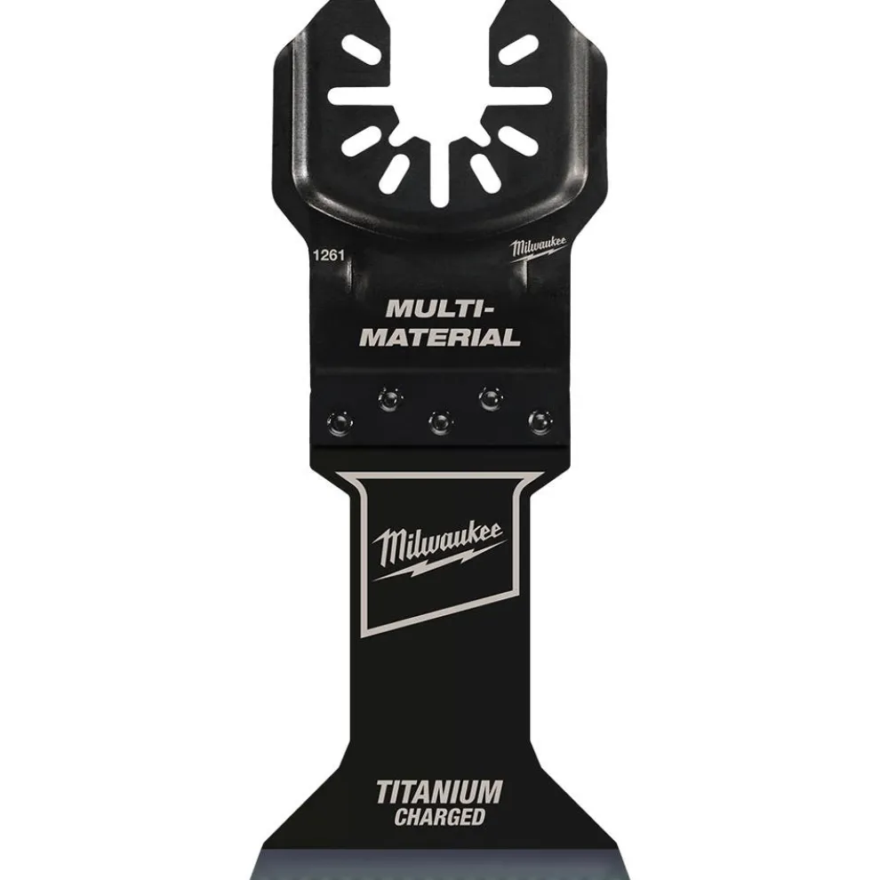 Milwaukee OPEN-LOK 1-3/4" TITANIUM CHARGED Bi-Metal Multi-Material Multi-Tool Blades 25PK 49-25-1268