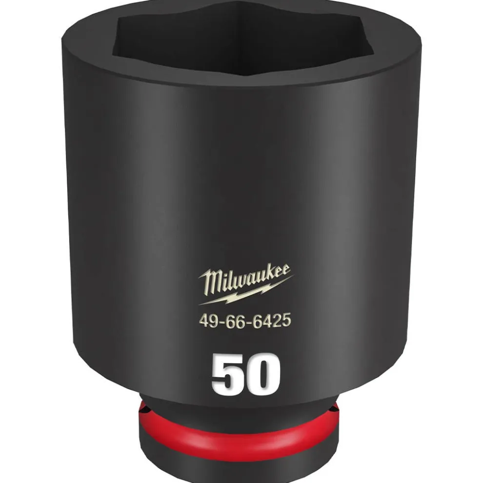 Milwaukee Shockwave Impact Duty 3/4" Drive 50mm Deep 6 Point Socket 49-66-6425