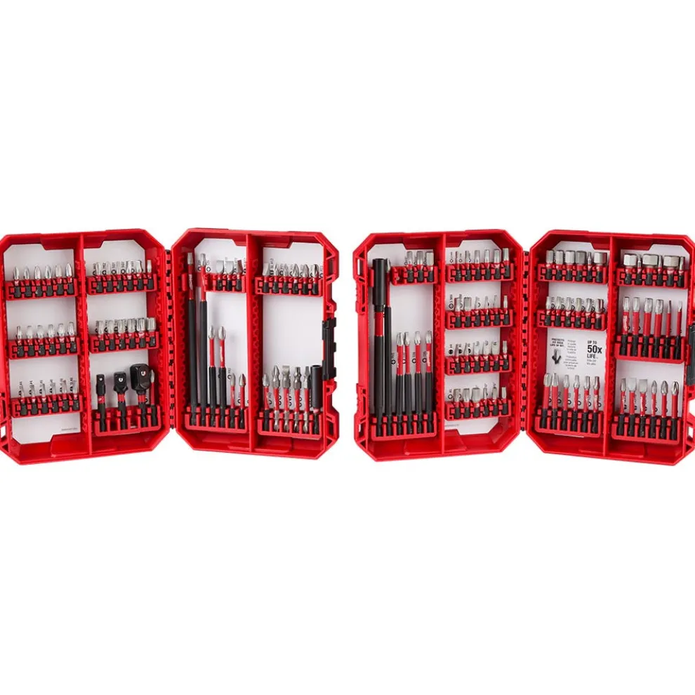 Milwaukee SHOCKWAVE Impact Duty Driver Bit Set- 124 Piece 48-32-4034