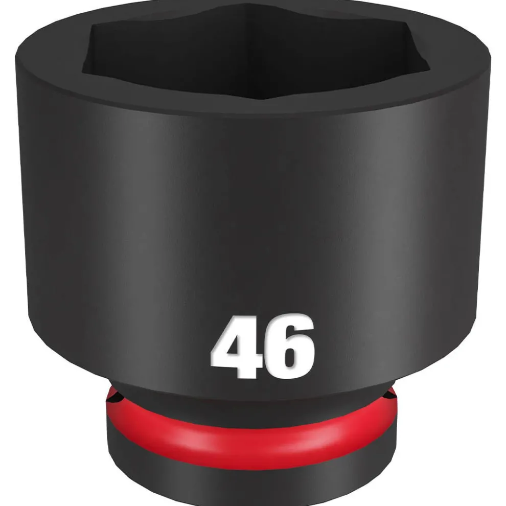 Milwaukee Shockwave Impact Duty 3/4" Drive 46mm Standard 6 Point Socket 49-66-6384