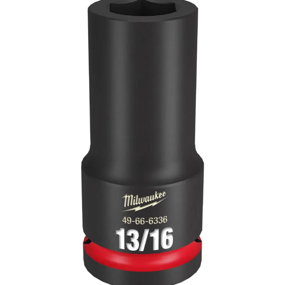 Milwaukee Shockwave Impact Duty 3/4" Drive 13/16" Deep 6 Point Socket 49-66-6336