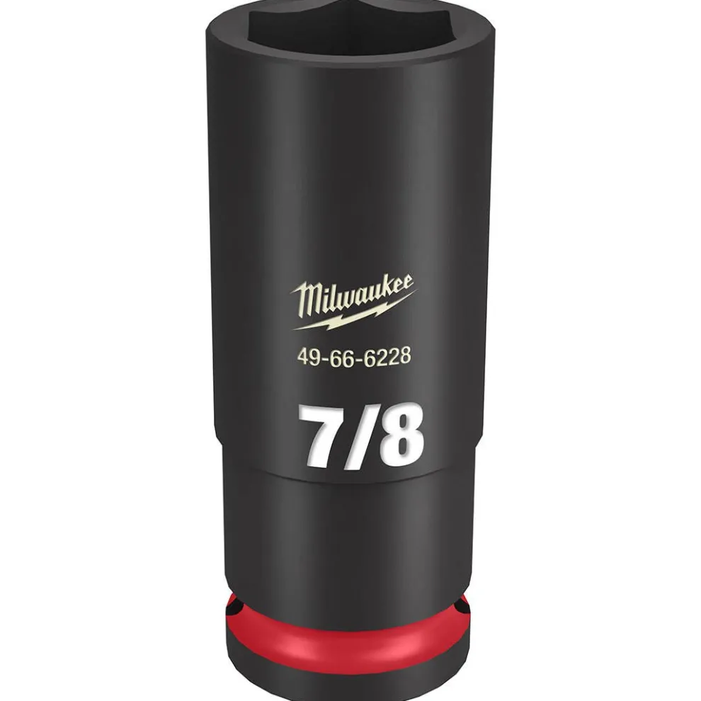 Milwaukee Shockwave Impact Duty 1/2" Drive 7/8" Deep 6 Point Socket 49-66-6228