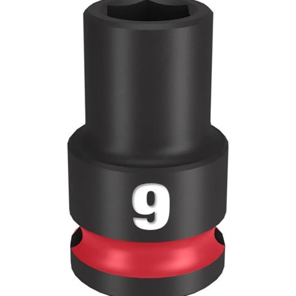 Milwaukee Shockwave Impact Duty 3/8'' Drive 9mm Standard 6 Point Socket 49-66-6133