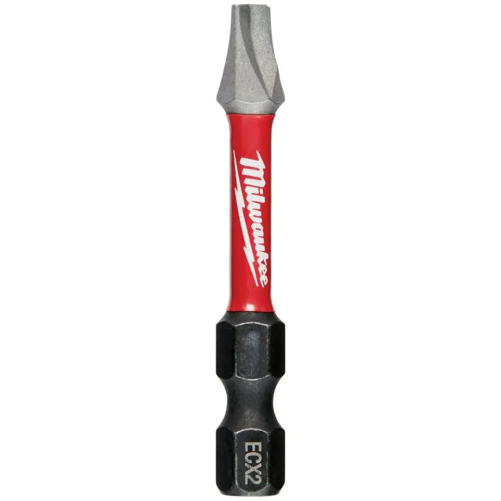Milwaukee SHOCKWAVE 2" Impact ECX #2 Power Bits 25 Pack 48-32-4145