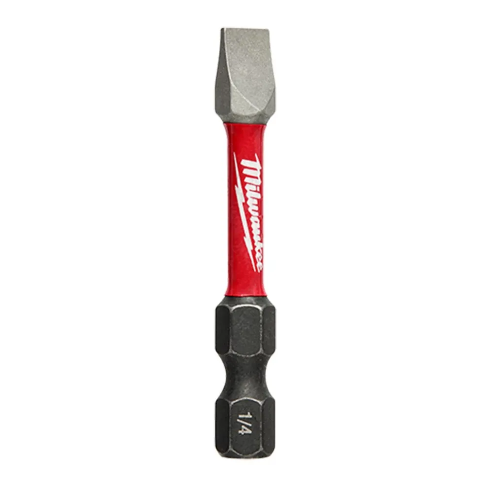 Milwaukee Shockwave 2" Impact Slotted 1/4" Power Bit 48-32-4918