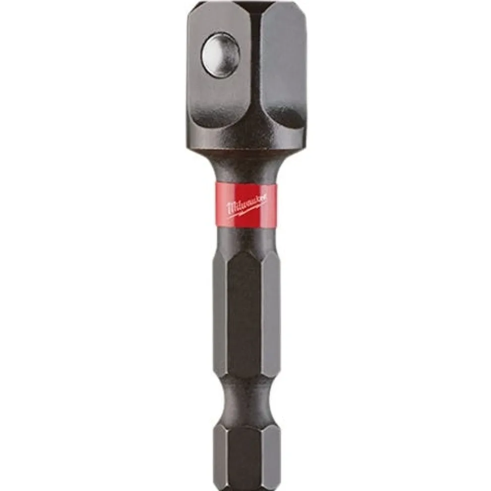 Milwaukee SHOCKWAVE 1/4" HEX Shank TO 1/4" Impact Socket Adapters 48-32-5730