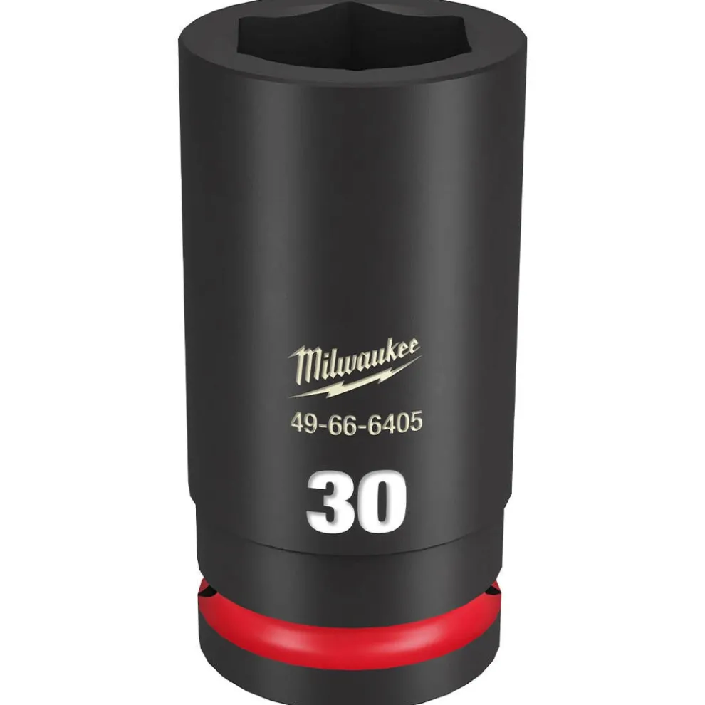 Milwaukee Shockwave Impact Duty 3/4" Drive 30mm Deep 6 Point Socket 49-66-6405