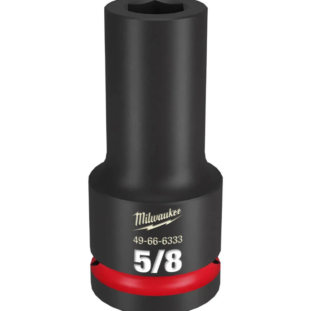 Milwaukee Shockwave Impact Duty 3/4" Drive 5/8" Deep 6 Point Socket 49-66-6333