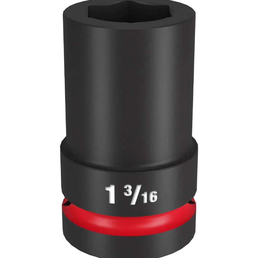 Milwaukee Shockwave Impact Duty 1" Drive 1-3/16" Deep 6 Point Socket 49-66-6507