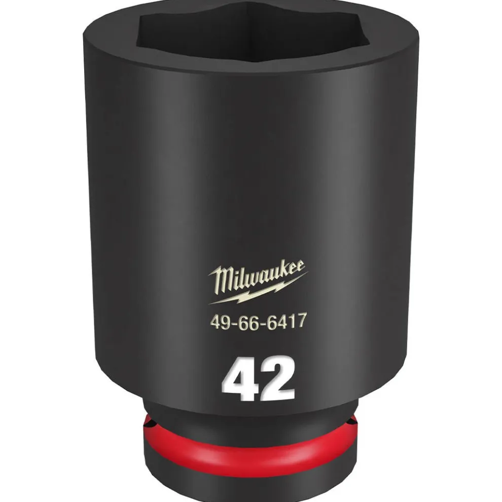 Milwaukee Shockwave Impact Duty 3/4" Drive 42mm Deep 6 Point Socket 49-66-6417