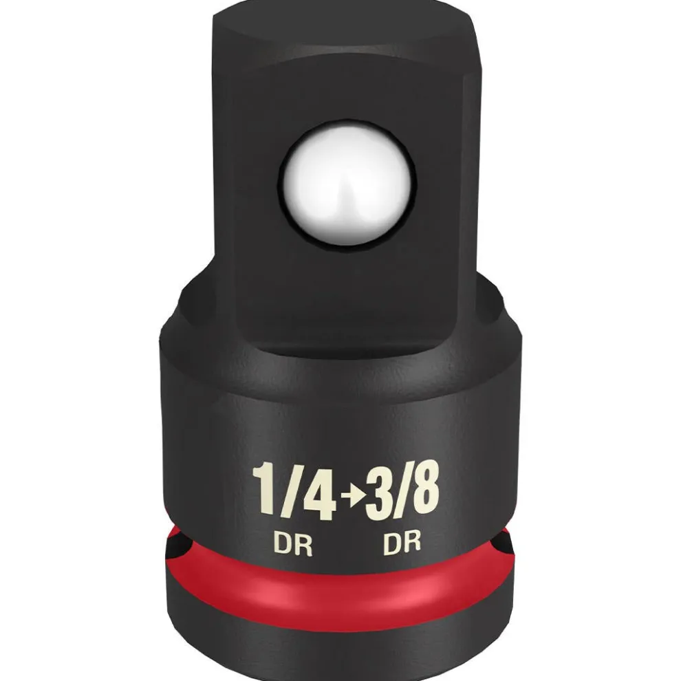 Milwaukee Shockwave Impact Duty 1/4" To 3/8" Drive Socket Adapter 49-66-6720