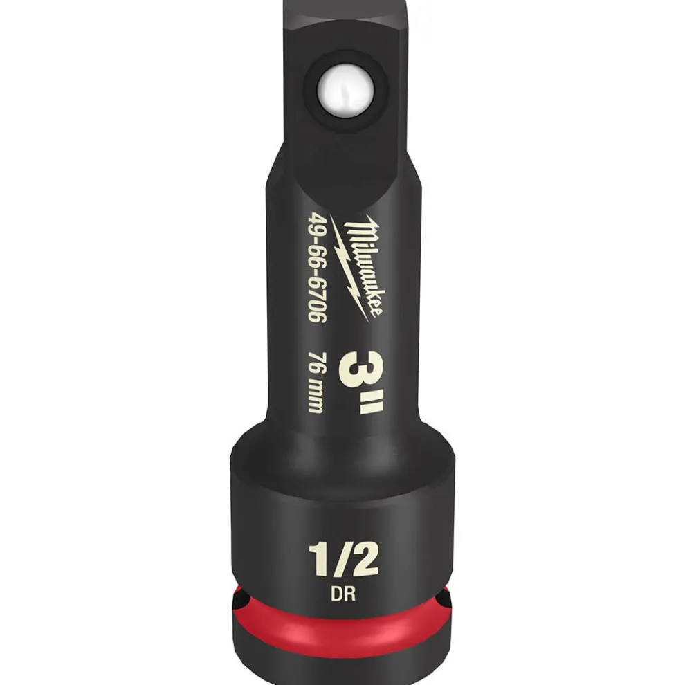 Milwaukee Shockwave Impact Duty 1/2" Drive 3" Socket Extension 49-66-6706
