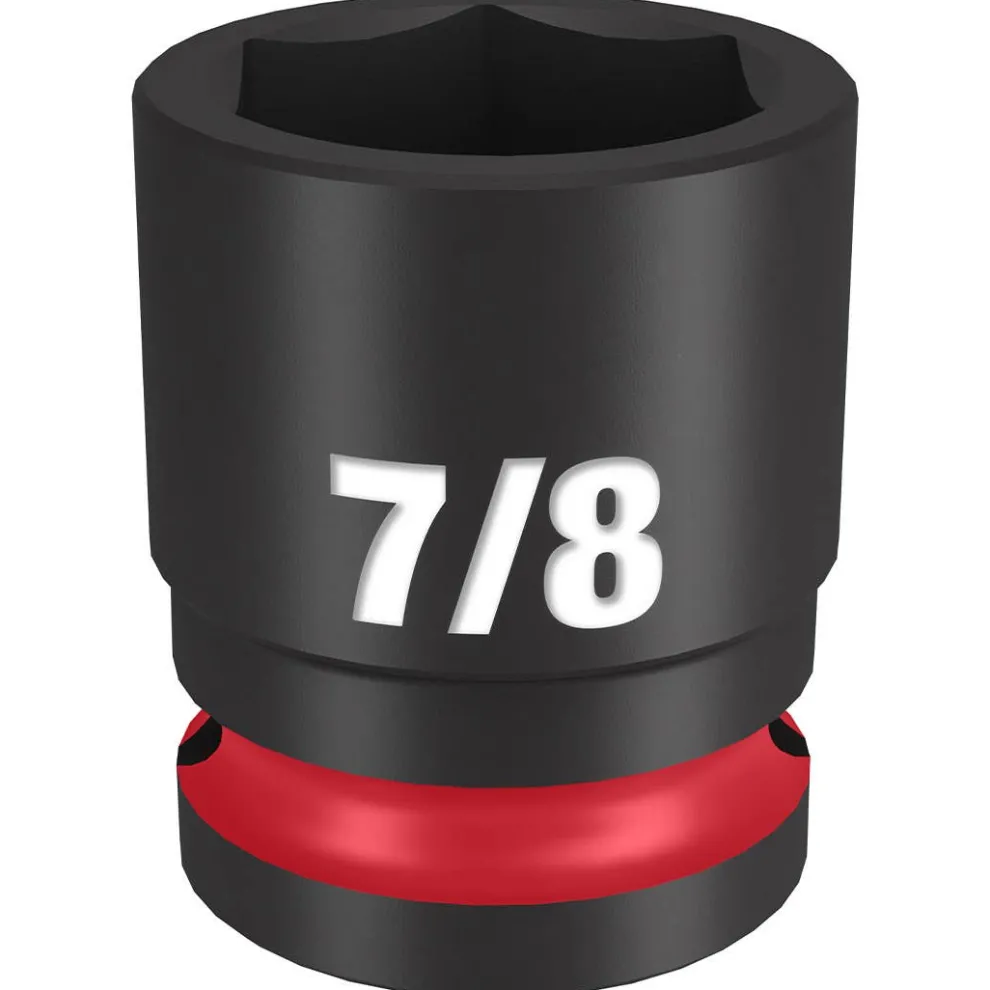 Milwaukee Shockwave Impact Duty 1/2" Drive 7/8" Standard 6 Point Socket 49-66-6208