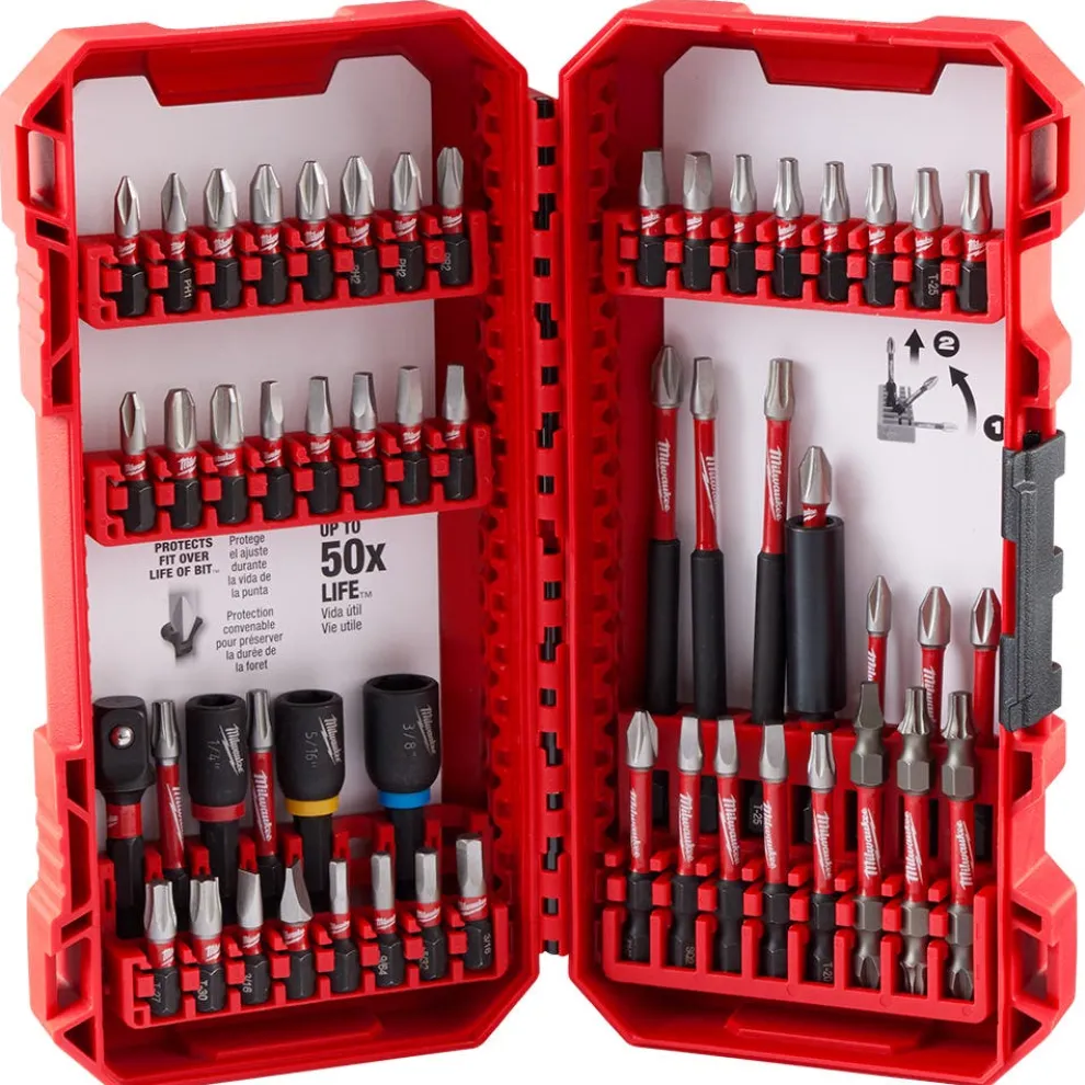 Milwaukee SHOCKWAVE Impact Duty Driver Bit Set- 54 Piece 48-32-4010