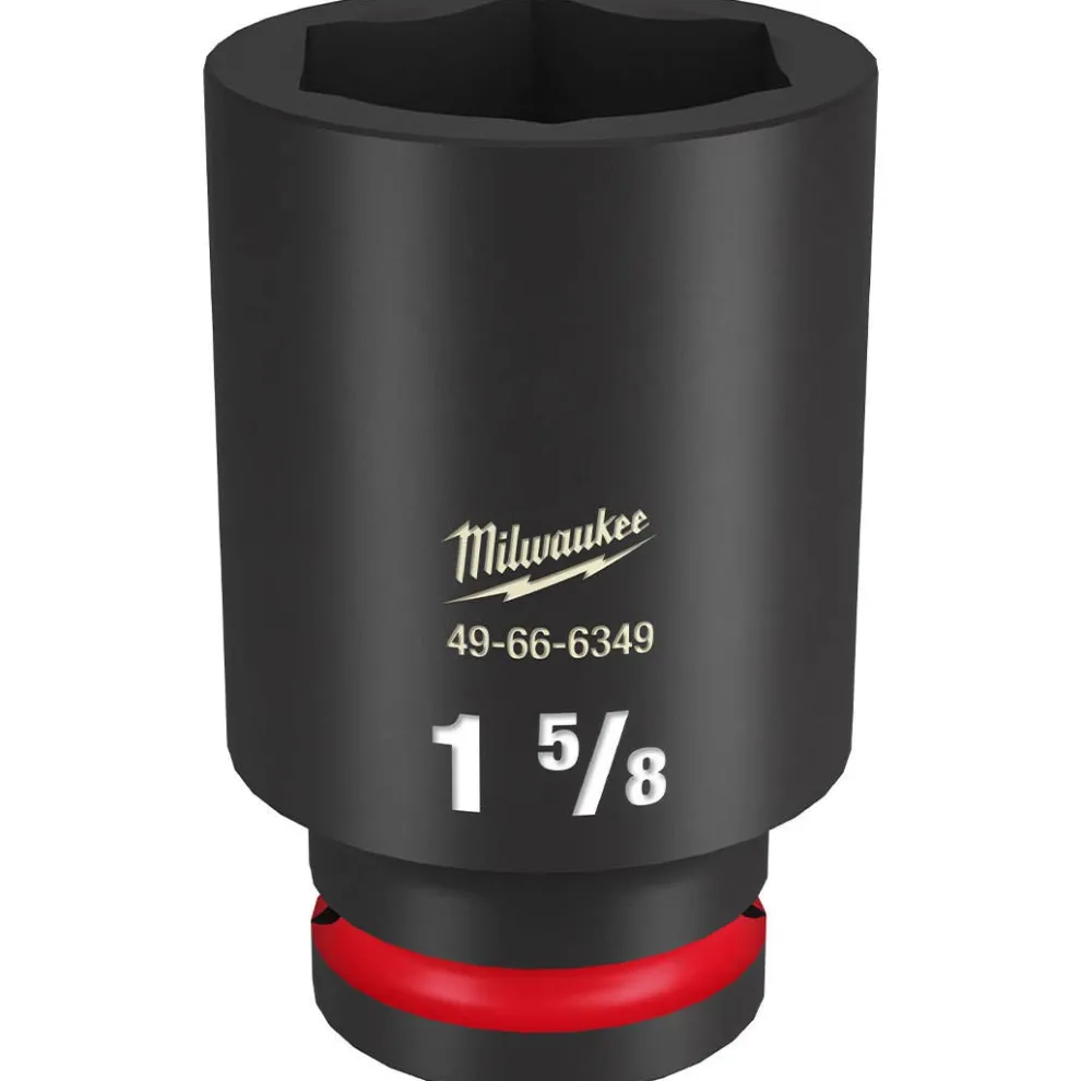 Milwaukee Shockwave Impact Duty 3/4" Drive 1-5/8" Deep 6 Point Socket 49-66-6349