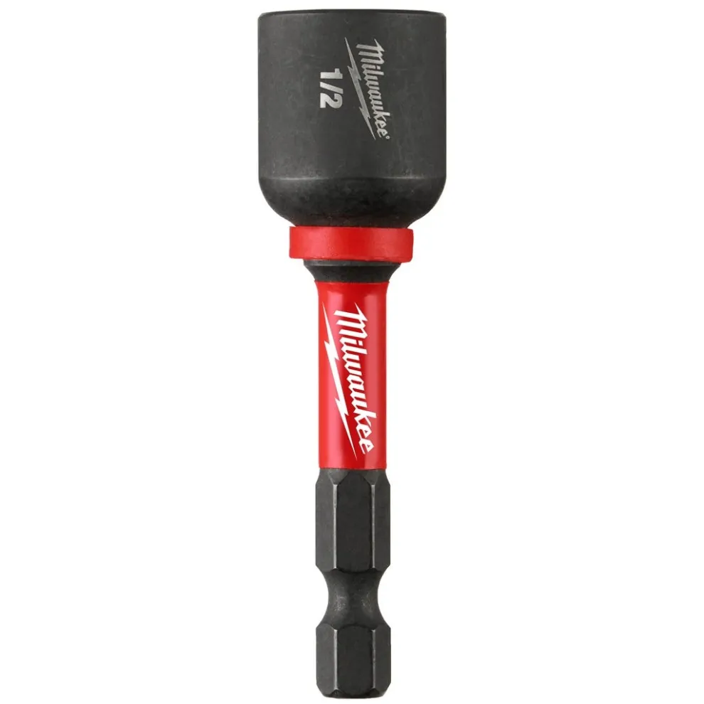 Milwaukee SHOCKWAVE Impact Duty 1/2" x 2-9/16" Magnetic Nut Driver 49-66-4537