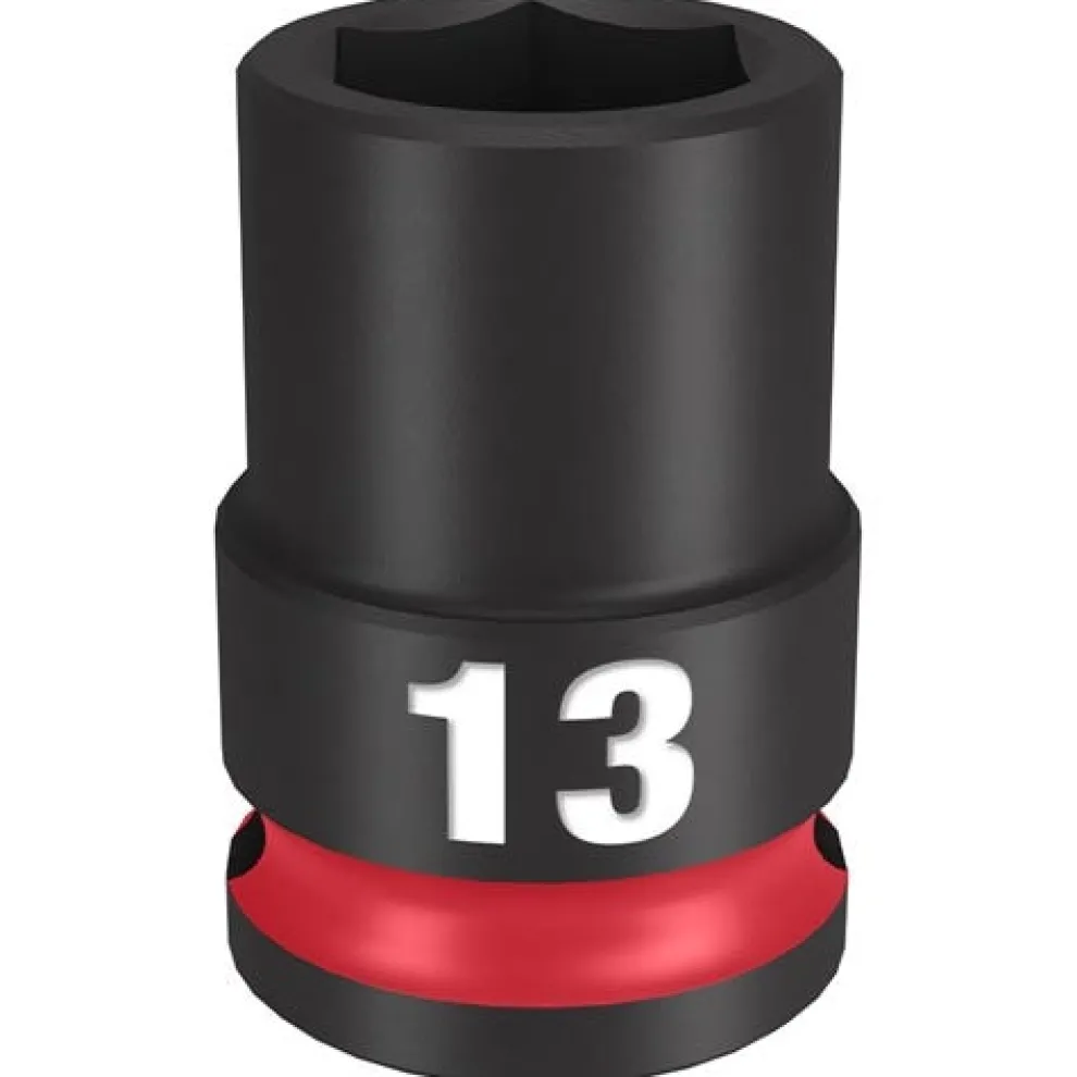 Milwaukee Shockwave Impact Duty 3/8'' Drive 13mm Standard 6 Point Socket 49-66-6137