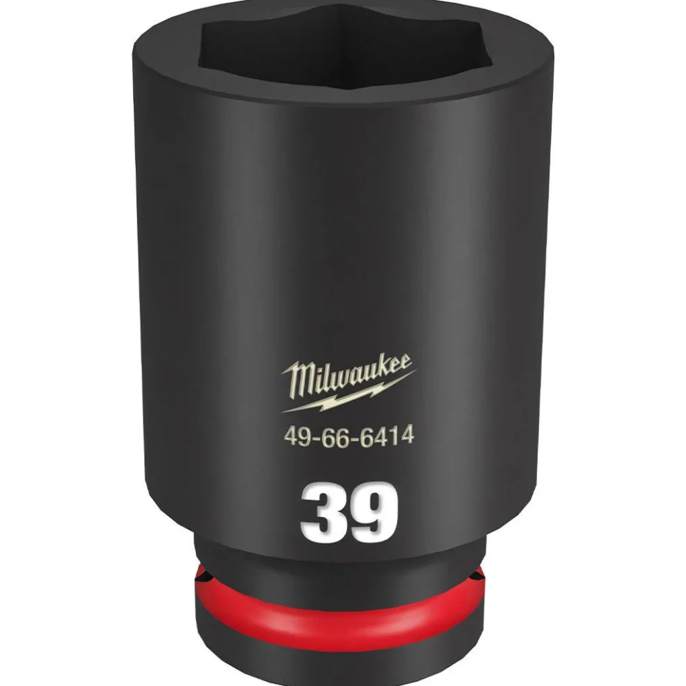 Milwaukee Shockwave Impact Duty 3/4" Drive 39mm Deep 6 Point Socket 49-66-6414