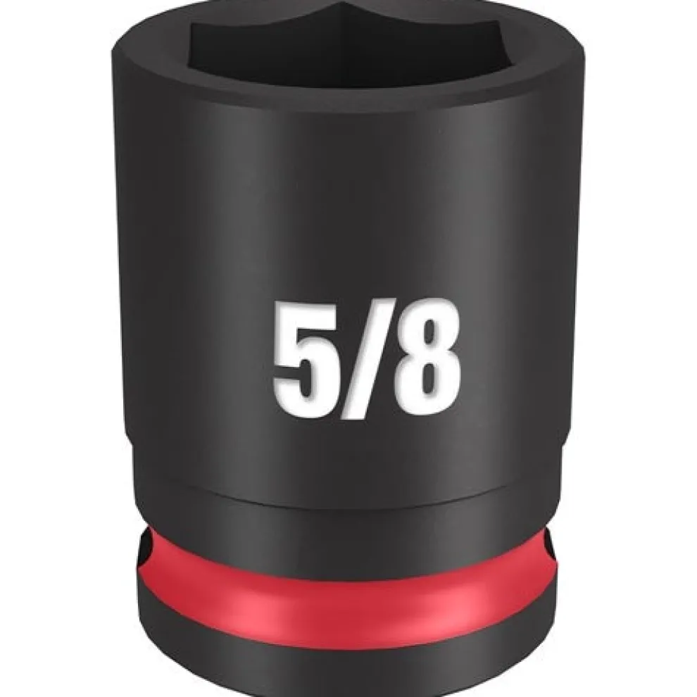 Milwaukee Shockwave Impact Duty 3/8'' Drive 5/8" Standard 6 Point Socket 49-66-6108