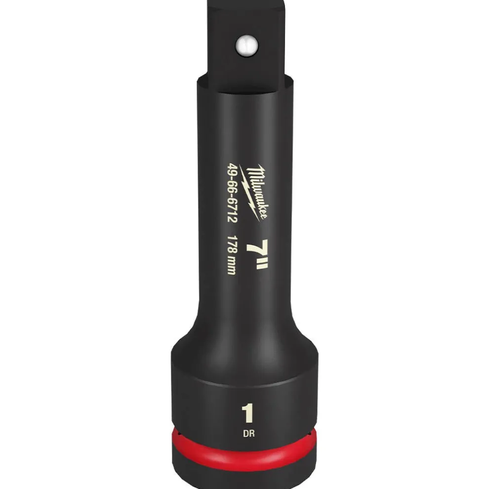 Milwaukee Shockwave Impact Duty 1" Drive 7" Socket Extension 49-66-6712