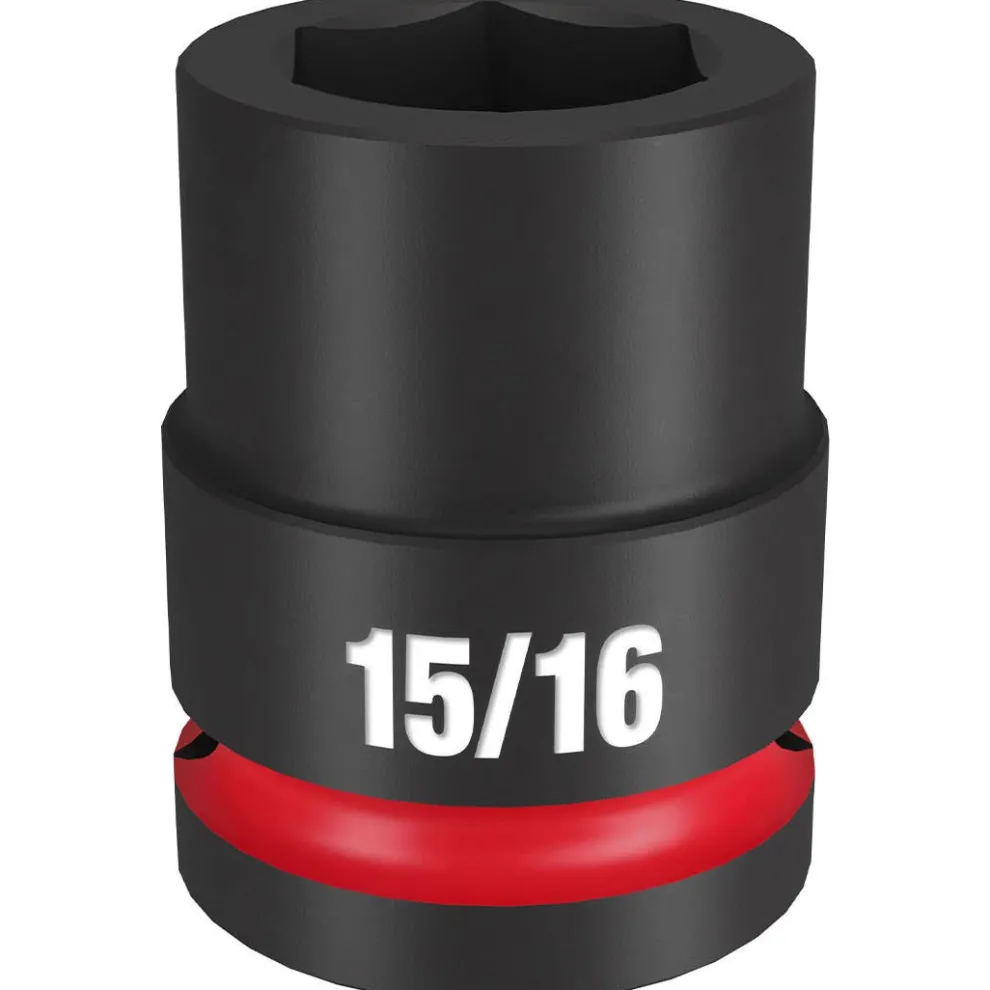 Milwaukee Shockwave Impact Duty 3/4" Drive 15/16" Standard 6 Point Socket 49-66-6306
