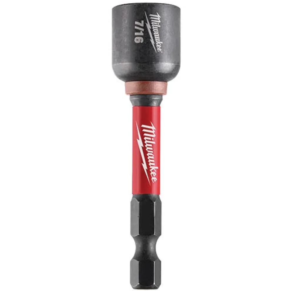 Milwaukee SHOCKWAVE Impact Duty 7/16" x 2-9/16" Magnetic Nut Driver 49-66-4536