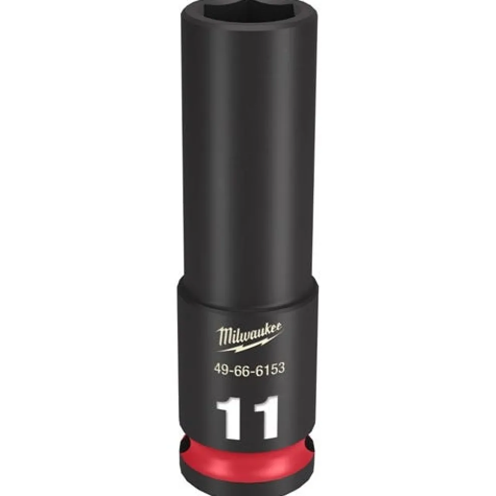 Milwaukee Shockwave Impact Duty 3/8'' Drive 11mm Deep 6 Point Socket 49-66-6153