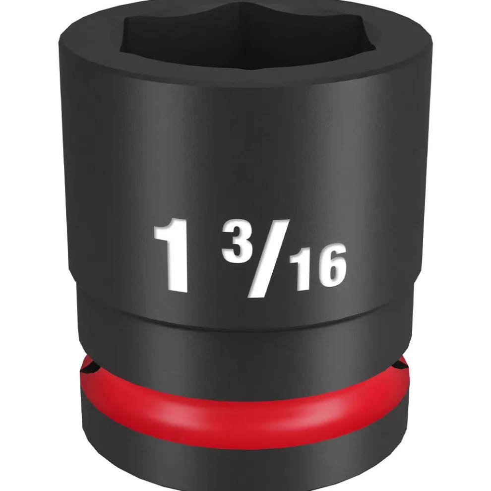 Milwaukee Shockwave Impact Duty 3/4" Drive 1-3/16" Standard 6 Point Socket 49-66-6310