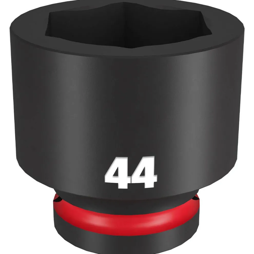 Milwaukee Shockwave Impact Duty 3/4" Drive 44mm Standard 6 Point Socket 49-66-6382