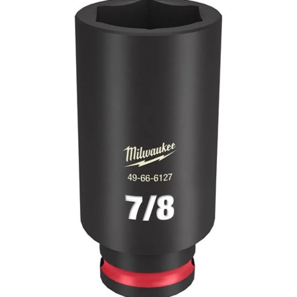 Milwaukee Shockwave Impact Duty 3/8'' Drive 7/8" Deep 6 Point Socket 49-66-6127