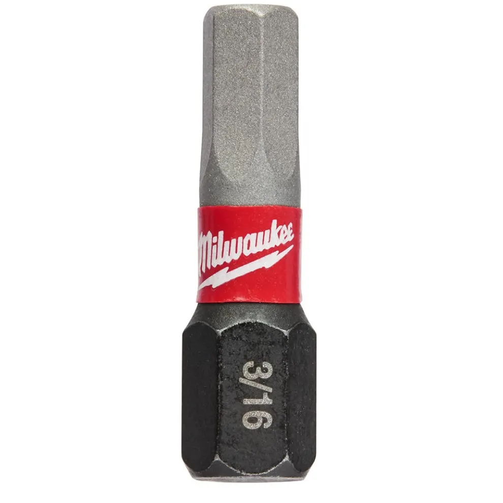 Milwaukee SHOCKWAVE Impact Hex 3/16 in. Insert Bit 48-32-4707