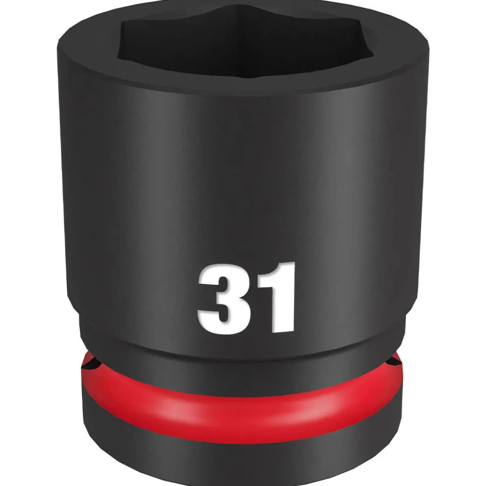 Milwaukee Shockwave Impact Duty 3/4" Drive 31mm Standard 6 Point Socket 49-66-6369